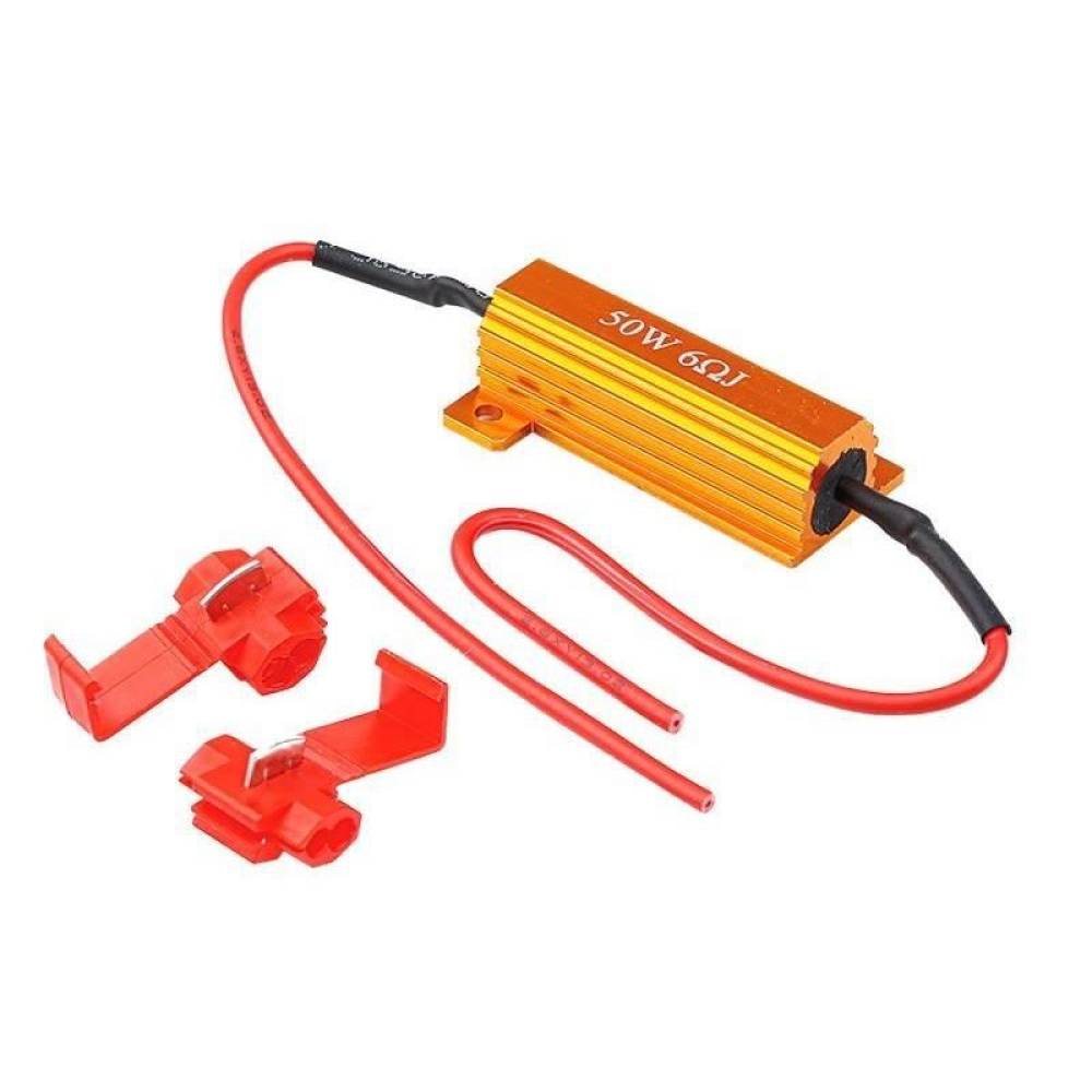 Anulator eroare LED-uri, rezistenta 12V, 50W, 6 Ohm 63355 Carmotion