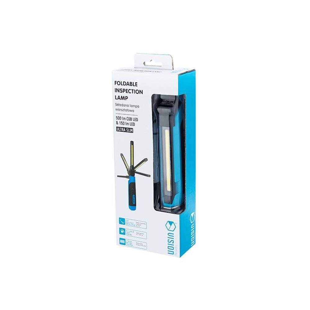 Lanterna lucru LED reincarcabila 220V, 2500mAh, USB, pliabila, UltraSlim Vision 63300 Carmotion