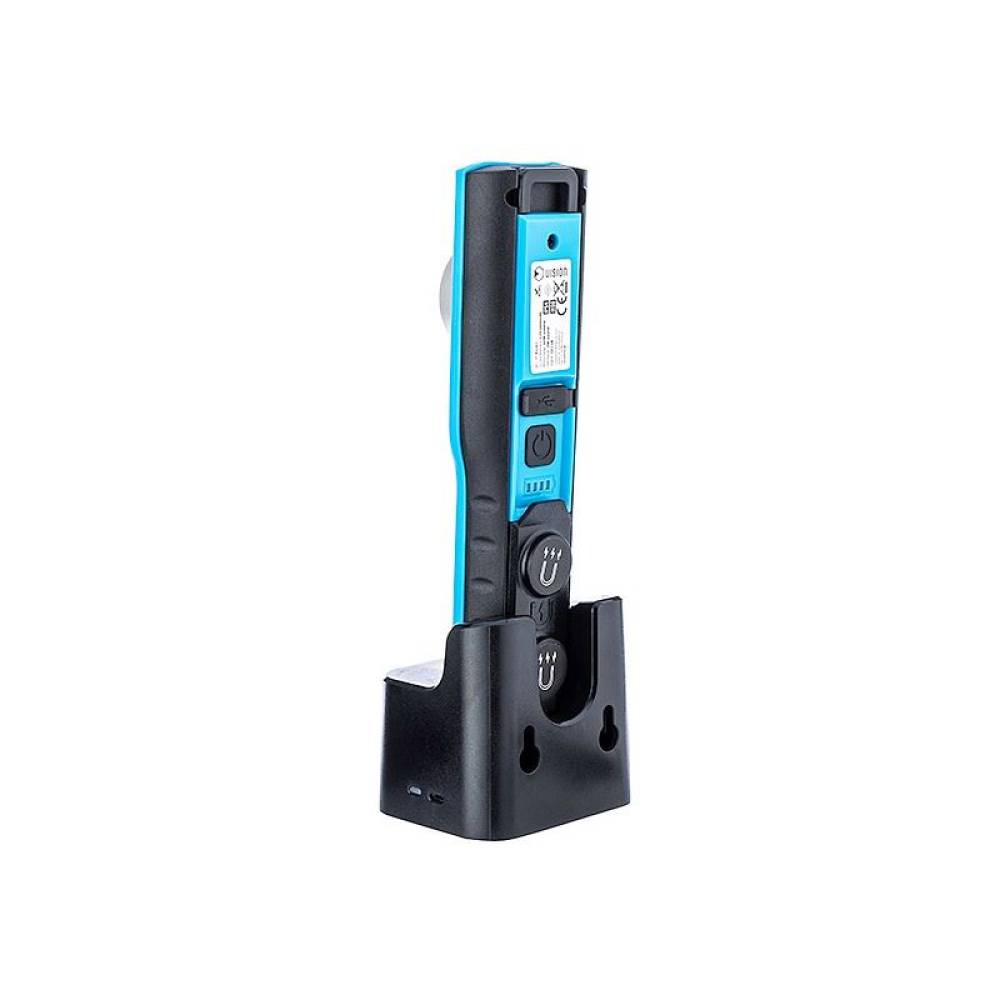 Lanterna lucru LED si UV, reincarcabila USB sau 220V, 5000mAh, 250/ 500/ 1000 lum + 220 lumeni, Vision 63302 Carmotion