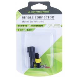 Set mufa conector cu 1 pin mama+tata Superseal, Carmotion 86286