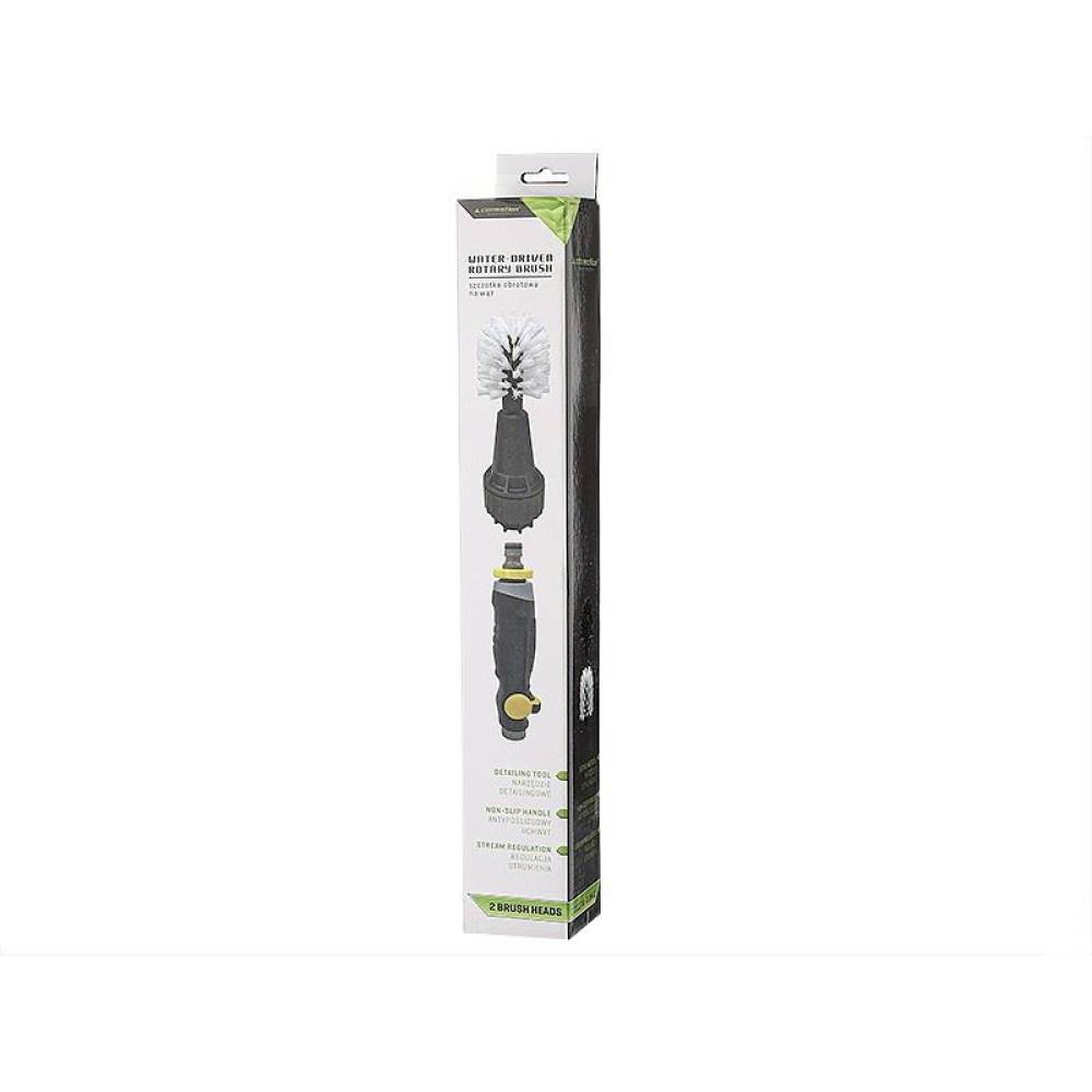 Perie rotativa actionata cu jet de apa, 2 capete 63505 Carmotion