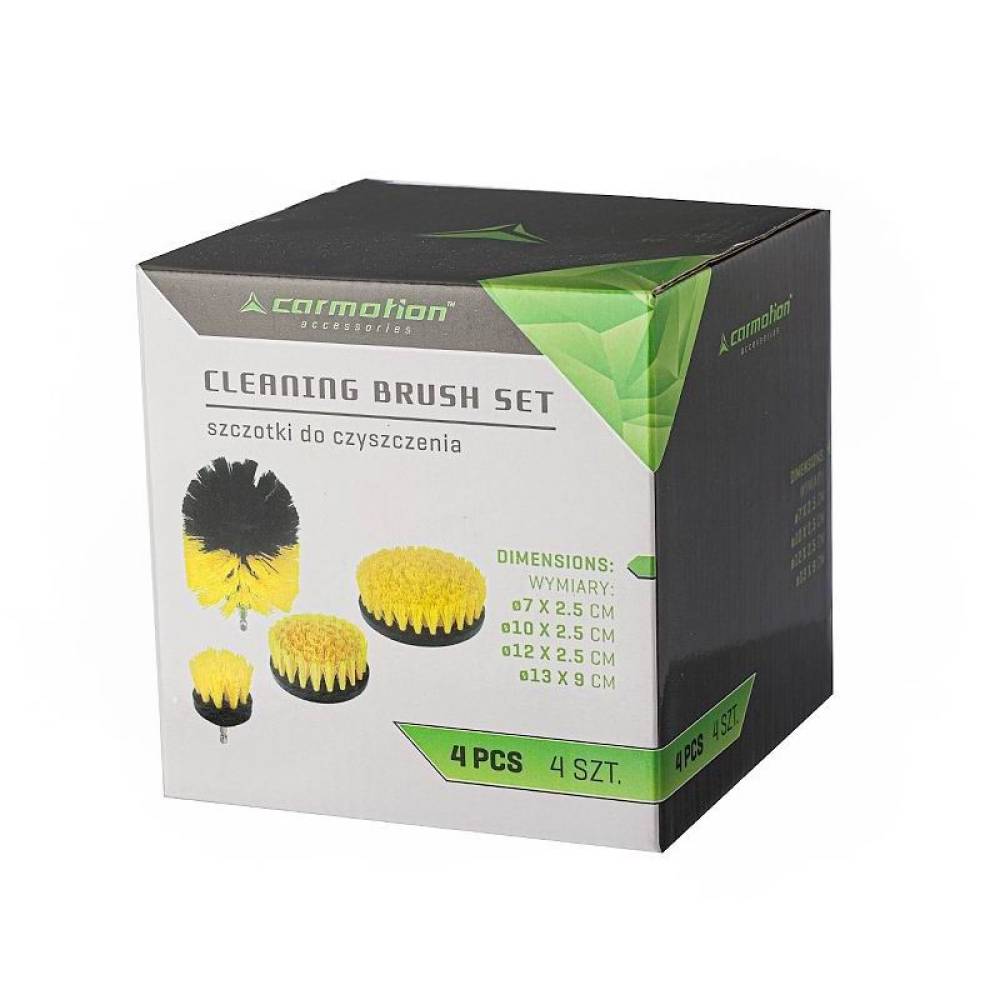 Set 4 perii curatare pentru bormasina Carmotion 63507 Set 4 perii curatare pentru bormasina Carmotion 63507