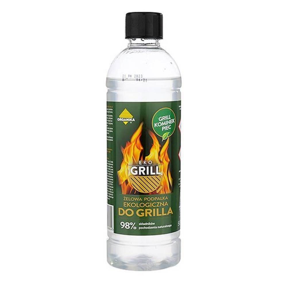 Lichid aprins focul, gel ecologic 0.5L GRILL Organika Lichid aprins focul, gel ecologic 0.5L GRILL Organika