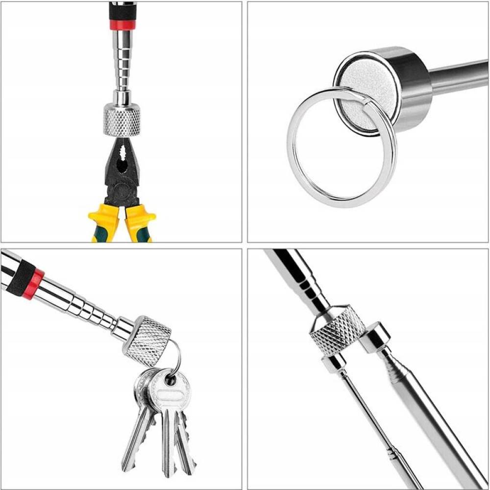 Lanterna telescopica cu magnet, recuperator cu LED, 19,5-81cm, 58101 Carmotion