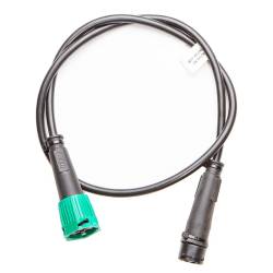 Cablu conector lampi cu mufe cu 5pini, 1 fisa + 1 priza, 0.85m,Fristom WTY Bajonet 5pin M085 GN  