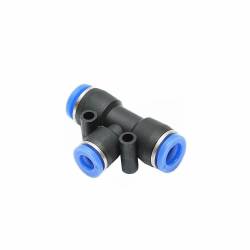 Cuplaj rapid plastic T PUT-R cu reductie  8X6X8 VA12