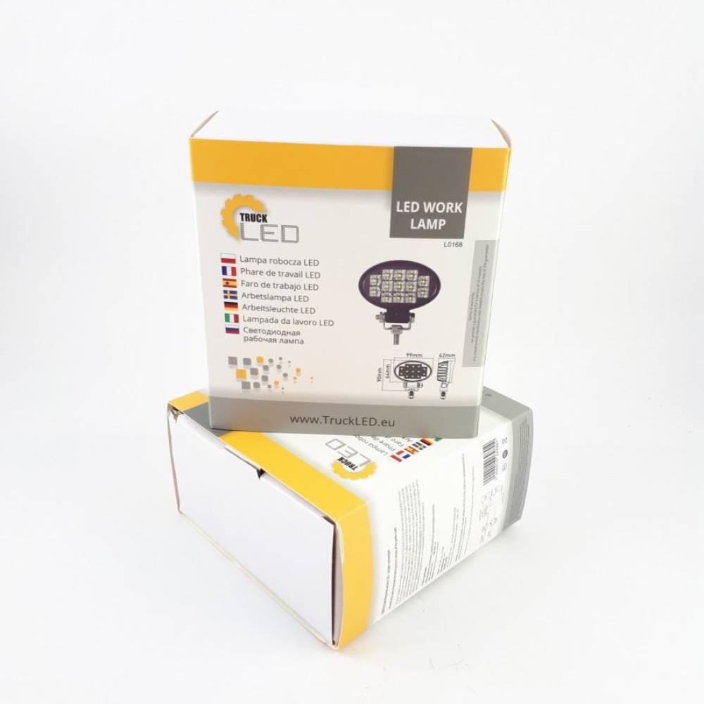 Proiector lucru fi 92 cu Led, 12-24V, 19W, 1269lm TruckLed L0168