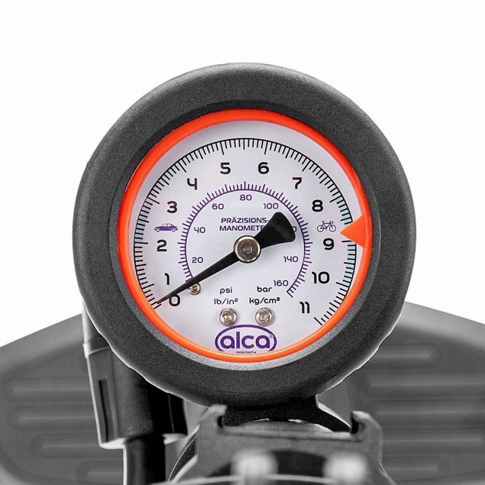Pompa aer mana cu manometru, cilindru metalic, Aero Pump Manometer 217.20 Alca Pompa aer mana cu manometru, cilindru metalic, Aero Pump Manometer 217.20 Alca