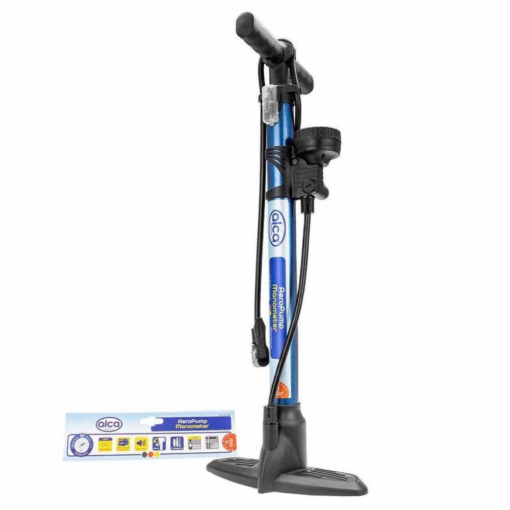 Pompa aer mana cu manometru, cilindru metalic, Aero Pump Manometer 217.20 Alca Pompa aer mana cu manometru, cilindru metalic, Aero Pump Manometer 217.20 Alca
