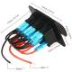 Panou 3 intrerupatoare,12-24V, Led, Light bar, Roof, Bumper \Art SPA03