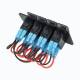Panou 4 intrerupatoare,12-24V, Led Light Bar, Roof, Bumper, Reverse \Art SPA04