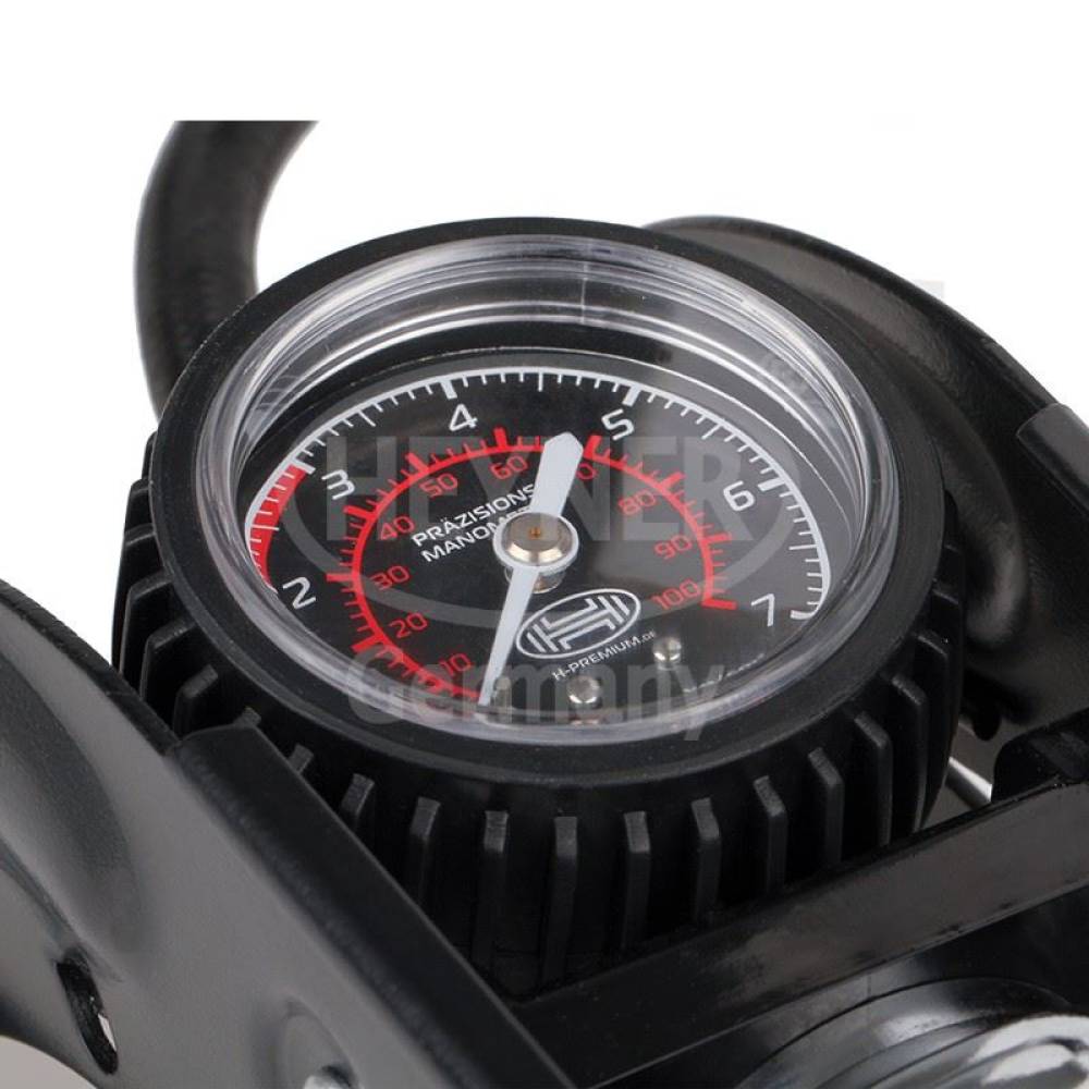 Pompa aer picior 1 cilindru cu husa Pedal Power PRO Heyner 215.010 Black Edition Pompa aer picior 1 cilindru cu husa Pedal Power PRO Heyner 215.010 Black Edition