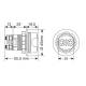 Contact general, heblu 12-32V, 100A, cu 3 pozitii, ON-OFF-OUT, On/Off/Out, fi29mm, 86545 Carmotion