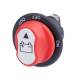Contact general, heblu 12-32V, 100A, cu 3 pozitii, ON-OFF-OUT, On/Off/Out, fi29mm, 86545 Carmotion