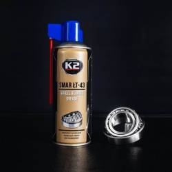 Spray vaselina cu litiu pentru rulmenti 400ml Smar LT-43 W135 K2 Spray vaselina cu litiu pentru rulmenti 400ml Smar LT-43 W135 K2