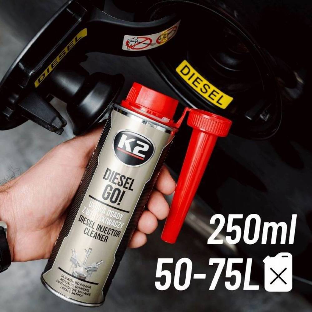 Aditiv curatat injectoare 250ml Diesel GO! T321 K2