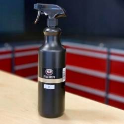 Flacon plastic cu cap pulverizator 1L pentru solutii acide, etc, MIXER K2 D7001