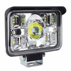 Proiector lucru 110x 99 x52mm, 17 LED-uri, 9-36V/45W, 3400lm, cu cozoroc, AWL32 02659 Amio