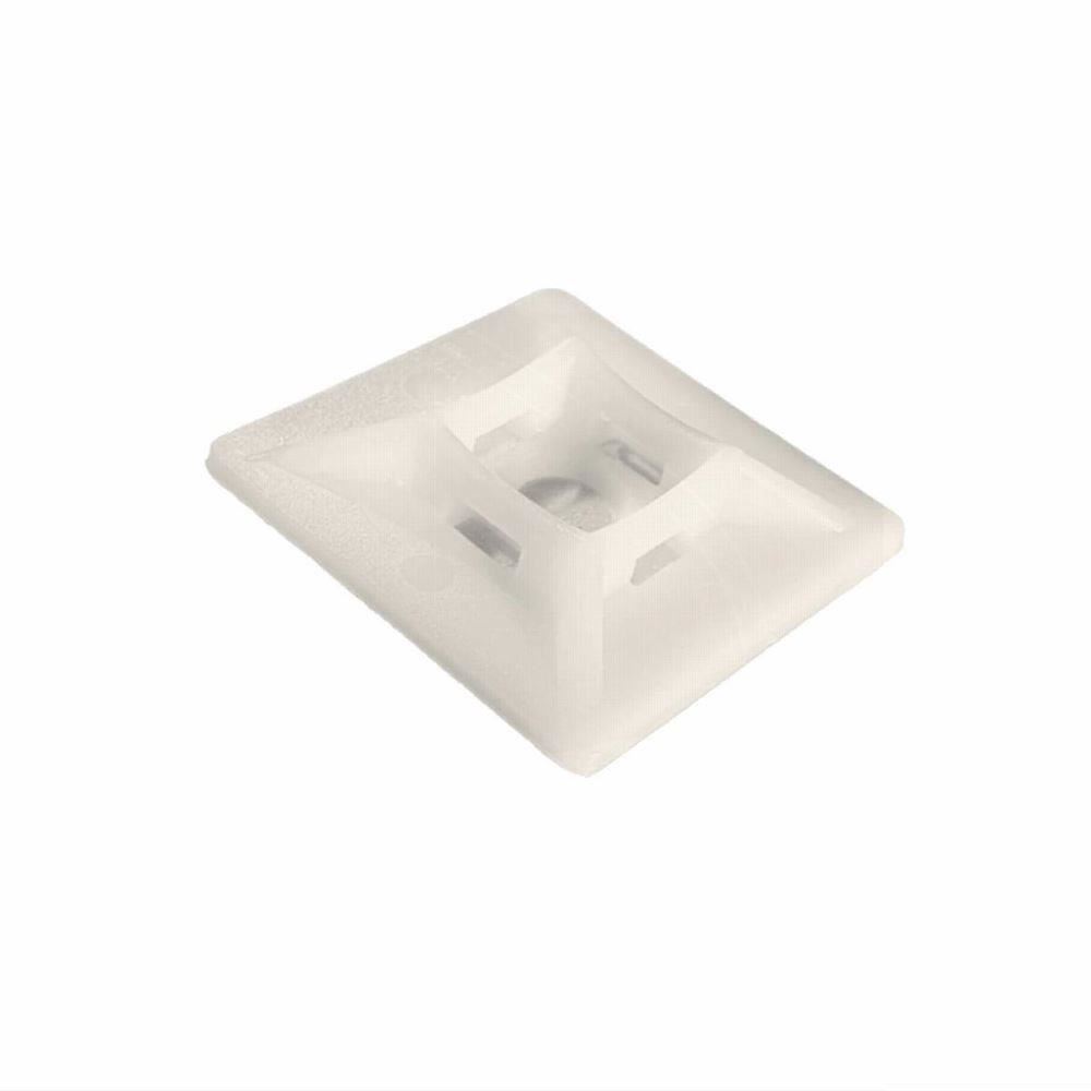 Suporti autoadezivi pentru coliere din plastic 4.8mm.27x,albi, 100b, Cofil 03002017B