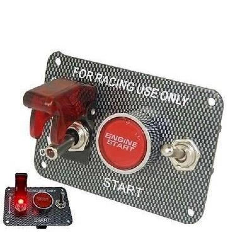Panou aluminiu cu 2 intrerupatoare si buton pornire 3020 Racing