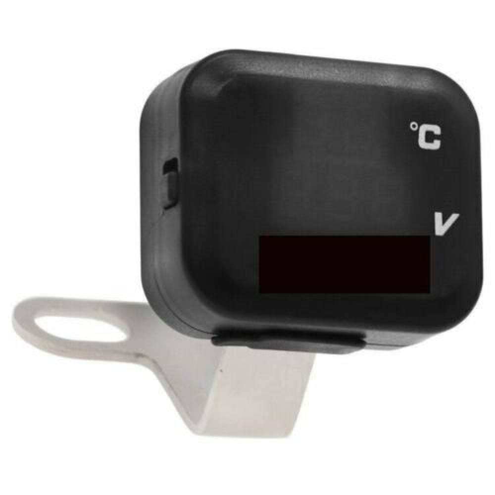 Priza USB cu voltmetru si termometru, cu intrerupator DS4030