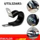 Colier antivibratie cu cauciuc P-Clip formD fi 44/15 Mikalor 03005042 Colier antivibratie cu cauciuc P-Clip formD fi 44/15 Mikalor 03005042