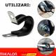 Colier antivibratie cu cauciuc P-Clip formD fi 50/15  Mikalor 03005106