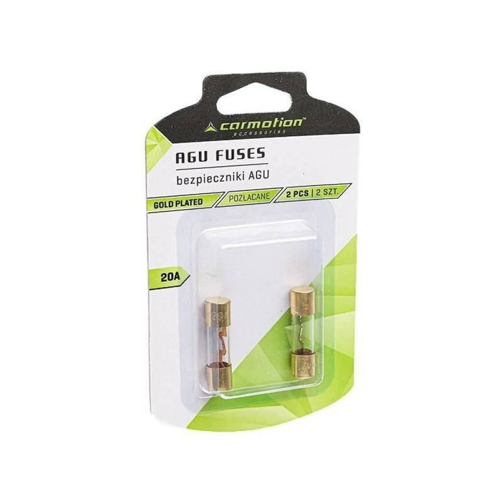 Siguranta AGU aurita 20A, 10.3x38mm, set 2buc, Carmotion 63659