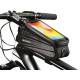 Borseta bicicleta cu husa telefon, pe ghidon, neagra, 63100 MyWay
