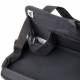 Masuta rabatabila tetiera, textila neagra, cu suport pahar/sticla 4175 Automax