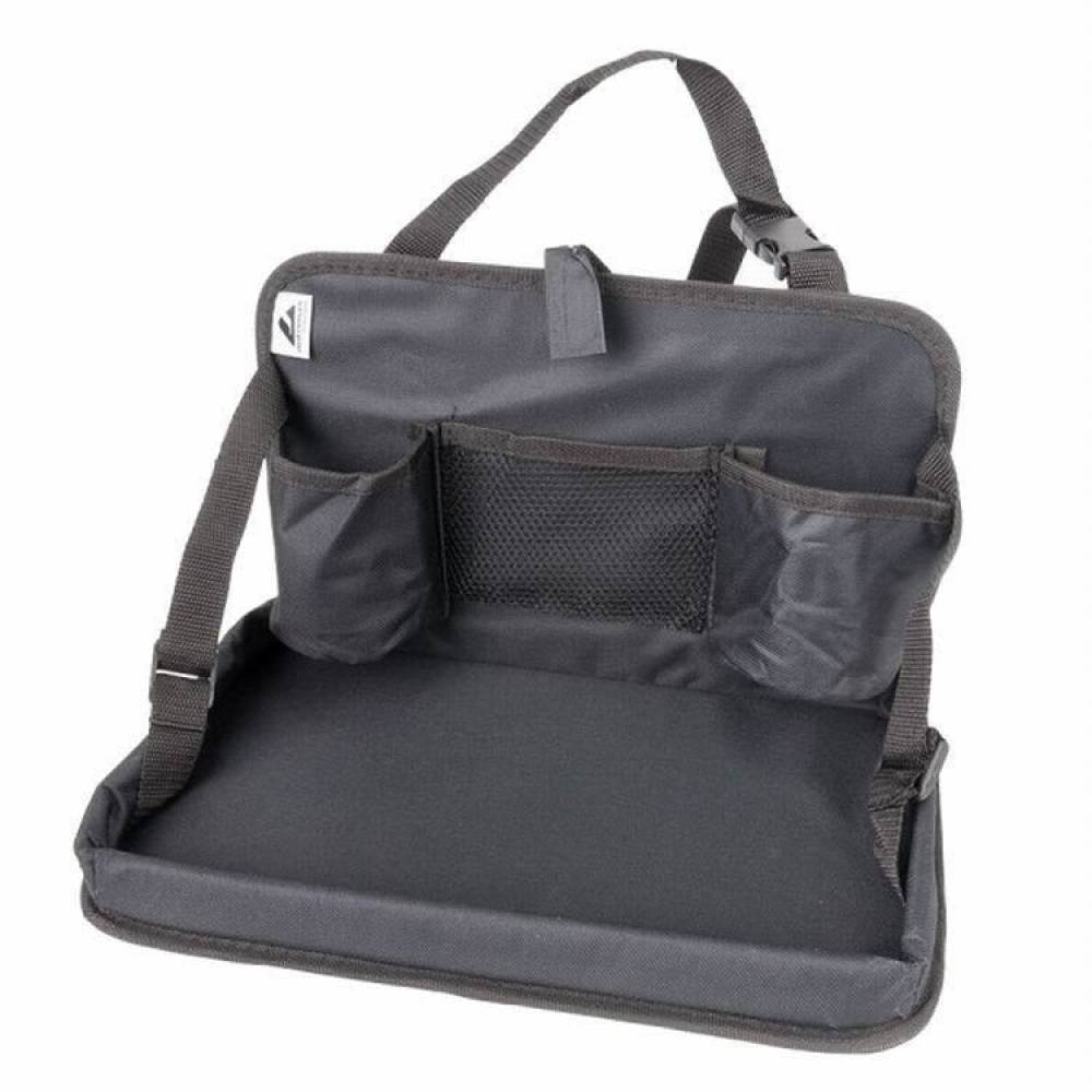 Masuta rabatabila tetiera, textila neagra, cu suport pahar/sticla 4175 Automax