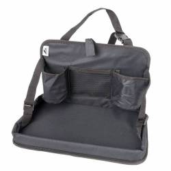 Masuta rabatabila tetiera, textila neagra, cu suport pahar/sticla 4175 Automax