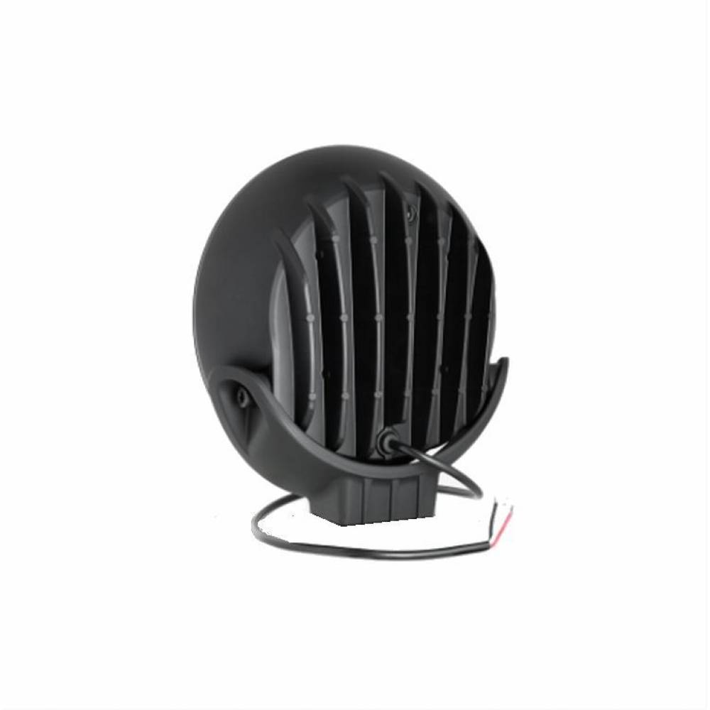 Proiector faza lunga fi180, cu LED, cu pozitie si aparatoare, sticla striata, LC25, Black Edition, FERVOR 180 LUM2. 51210 Wesem