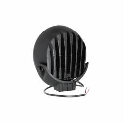 Proiector faza lunga fi180, cu LED, cu pozitie si aparatoare, sticla striata, LC25, Black Edition, FERVOR 180 LUM2. 51210 Wesem