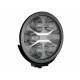 Proiector faza lunga fi180, cu LED, cu pozitie si aparatoare, sticla striata, LC25, Black Edition, FERVOR 180 LUM2. 51210 Wesem