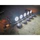 Proiector faza lunga fi220, cu LED, cu pozitie galbena, 12-24V, LC50, Fervor 220 LUM1. 50880 Wesem