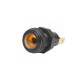 Lampa martor bord fi16mm, 48mm, fara bec liliput BA7s ,  galben BK77274