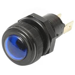 Lampa martor bord fi16mm, 48mm, fara bec liliput BA7s albastru BK77276