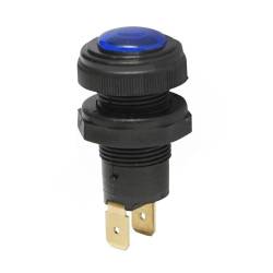 Lampa martor bord fi16mm, 48mm, fara bec liliput BA7s albastru BK77276