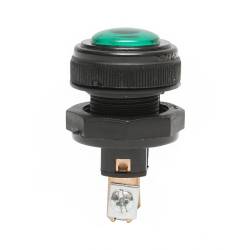 Lampa martor bord fi16mm, scurt 41mm, (fara bec T5), verde BK77265