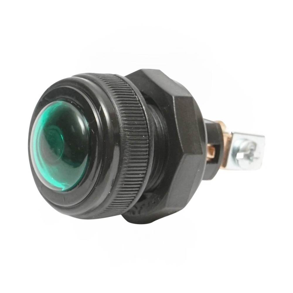 Lampa martor bord fi16mm, scurt 41mm, (fara bec T5), verde BK77265