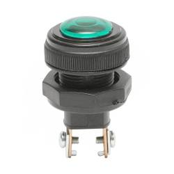 Lampa martor bord fi16mm, scurt 41mm, (fara bec T5), verde BK77265