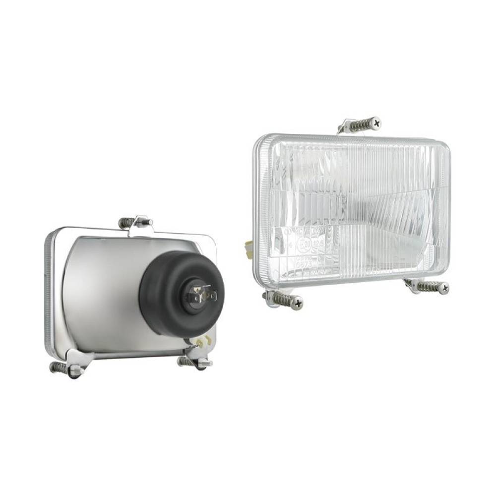 Element optic 168x106 pentru far utilaje Claas, Lamborghini, Renault 27000 Wesem