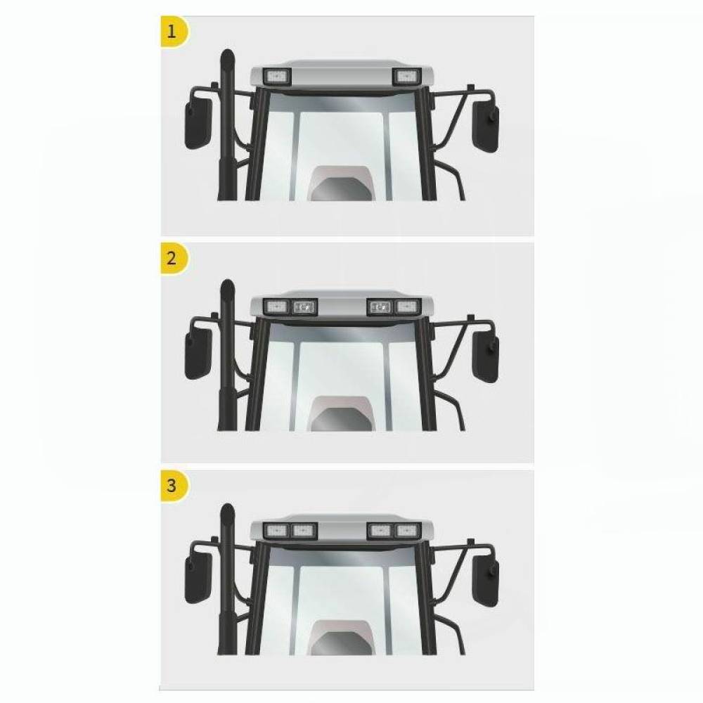 Element optic Led cu rama CRP2A. 55350 Wesem, pentru far Zetor 25777, REPR1,