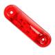 Lampa gabarit 88x25 cu LED, rosie 12-24V FormPlas FR0174-Y