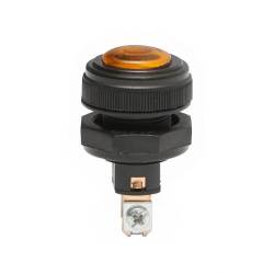 Lampa martor bord fi16mm, scurt 41mm, fara bec T5,  galben BK77264