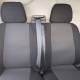 Set husa scaun VAN 3 locuri (2+1) groase, negru, AutoPLUS Dealiz