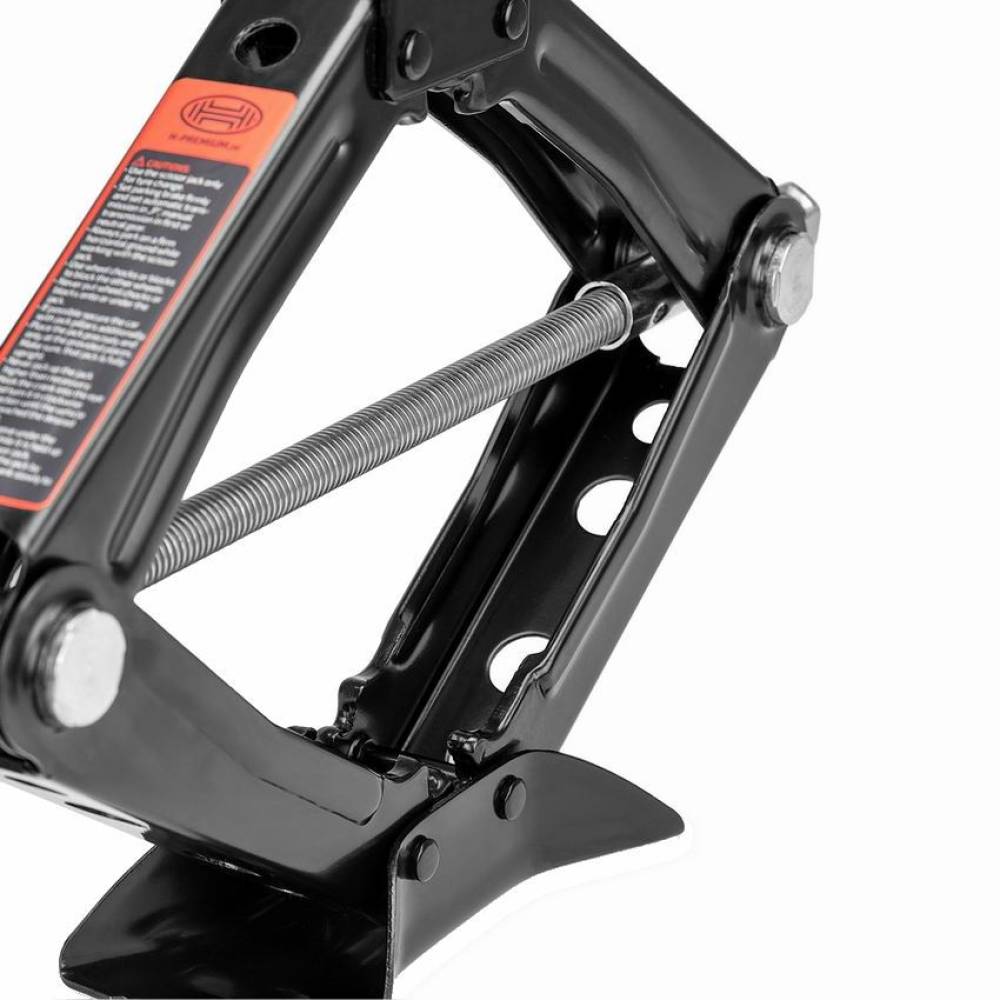Cric foarfeca 0.8T, 23-32cm, cu manivela si cheie clichet, husa depozitare, TUV, Ultralift Pro 347.09 Heyner