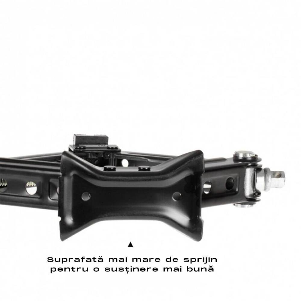 Cric foarfeca 0.8T, 23-32cm, cu manivela si cheie clichet, husa depozitare, TUV, Ultralift Pro 347.09 Heyner