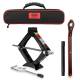 Cric foarfeca 0.8T, 23-32cm, cu manivela si cheie clichet, husa depozitare, TUV, Ultralift Pro 347.09 Heyner